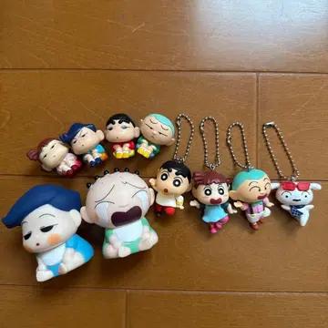 짱구는 못말려 피규어 키링 묶음 판매 세트