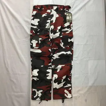 미사용 새상품 ROTHCO 로스코 카고 팬츠 사이즈 M RED CAMO