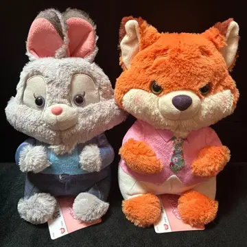 주토피아2 Aimery BIG 봉제 인형 닉 주디