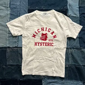 HYSTERIC GLAMOUR 불독 T셔츠