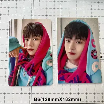 BOYNEXTDOOR WHO! 한국 리우 사녹 트레이딩 카드 2장