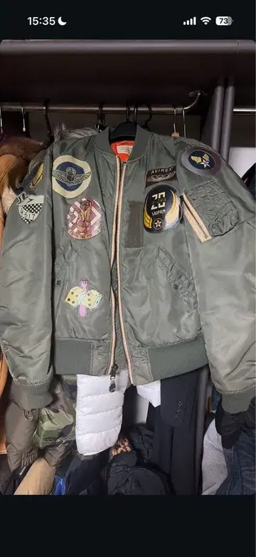 AVIREX 아비렉스 TOP GUN MA-1