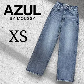 AZUL DENIM 하이웨스트 와이드 데님 xs