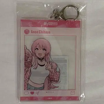 뱅드림 MyGO!!!!! 치하야 아논 SNS풍 아크릴 키링
