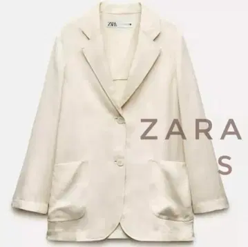 ZARA zw collection 플루이드 자켓 새틴풍 자켓