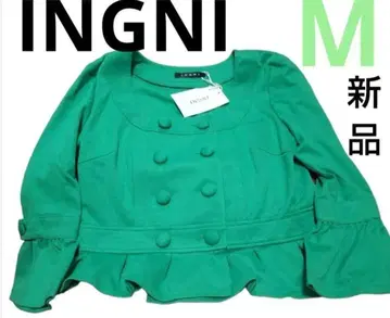 INGNI 노카라 자켓 새상품 숏 기장 그린 봄 잉그 그린