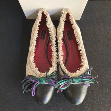 MARC JACOBS 플랫슈즈 펌프스 발레 슈즈 캔버스