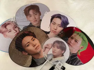 JO1 카와시리 렌 부채 세트 6장 새상품 있음