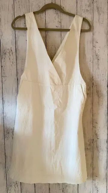 프레임워크스framework V넥 오버롤 스커트