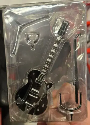 그레치 기타 컬렉션 일렉 기타 블랙 스탠드 포함