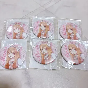 그 비스크 돌은 사랑을 한다 온라인 복권 캔뱃지 핑크 체크