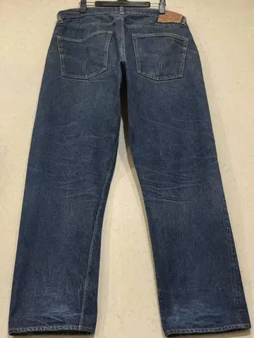 웨어하우스 LOT 1105 셀비치 데님 팬츠 인디고 일본제 36
