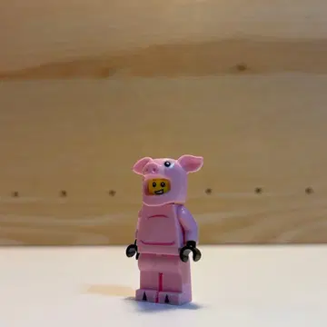 레고 미니 피규어 시리즈 12 돼지 인형옷을 입은 남자 피규어
