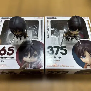 진격의 거인 엘렌 미카사 넨도로이드 피규어