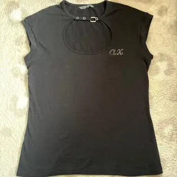 아르마니 익스체인지 슬리브리스 블랙