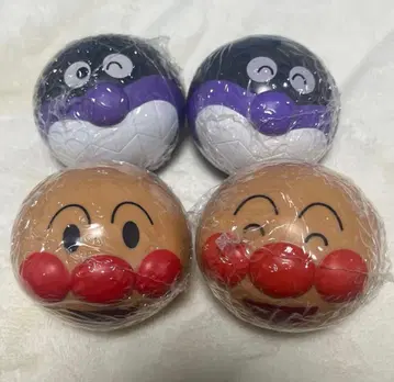 커다란 호빵맨 마스코트 4개 세트