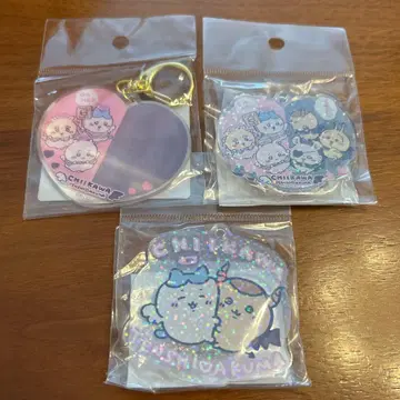 치이카와 천사&악마 홀로그램 아크릴 키링 렌티큘러