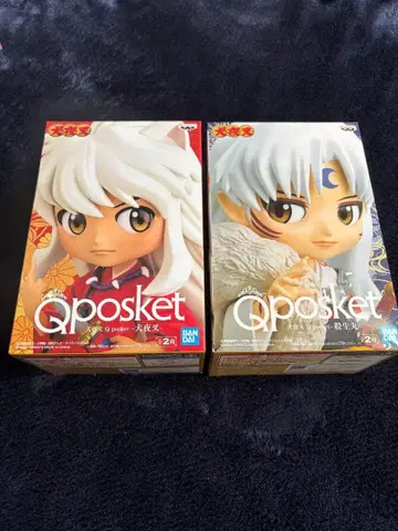 Qposket 이누야샤 셋쇼마루 피규어 2체 세트