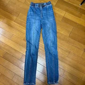 gyda GYDA 하이웨스트 스트레치 스키니 데님