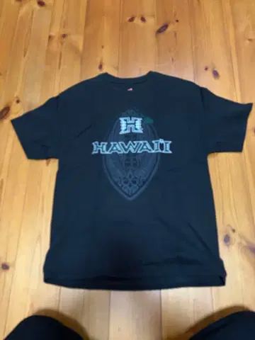 Hanes Hawaii T셔츠 L 사이즈 블랙
