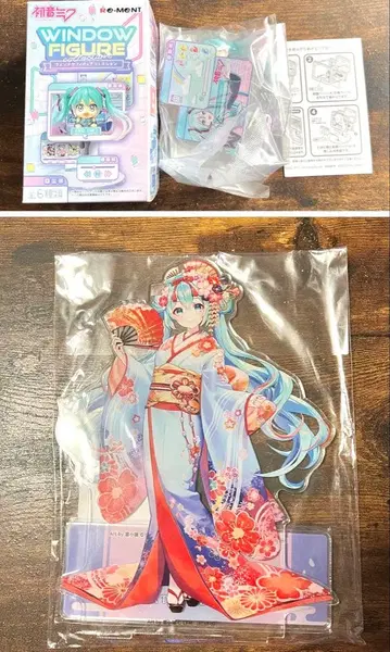 하츠네 미쿠 한나리 아타리 MEGA 아크릴 스탠드 윈도우 피규어