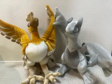 포켓몬 센터 호우오 루기아 금은 봉제 인형 세트