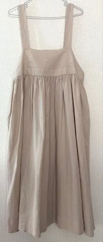 사만사 모스모스 크로스 린넨 점프 스커트