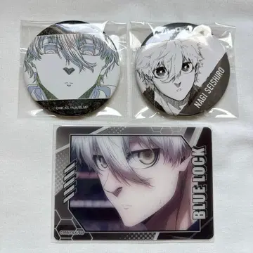 블루 록 나기 세이시로 이세탄 에고전 캔뱃지 카드
