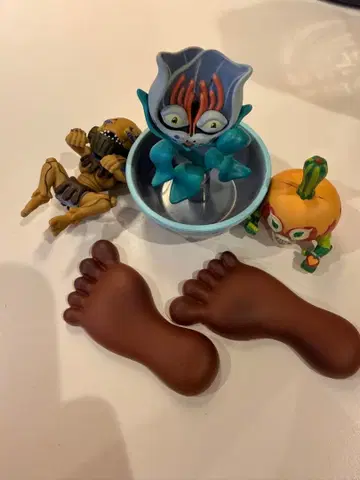 제일복권 죠죠 G상 데스크탑 마스코트 4종