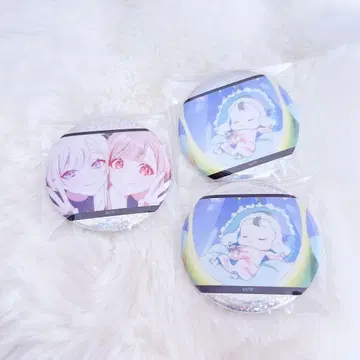 초 카구야 공주 카구야 야치요 아기 카구야 홀로그램 캔뱃지 3종 세트