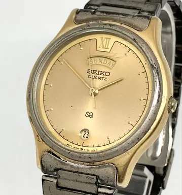 SEIKO SQ 세이코 QUARTZ 5Y23-7060 데이데이트