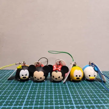 디즈니 썸썸 스트랩 미키 미니 도날드 플루토 외 5개