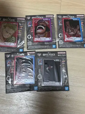 원피스 카드 제일복권 G상 카드 디자인 아크릴 스탠드