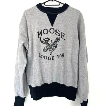 Cushman 맨투맨 양면 V 가제트/L