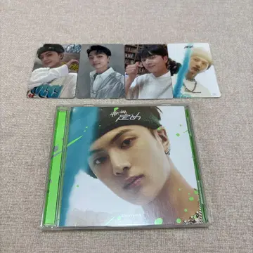 ENHYPEN 제이 CD + 트레이딩 카드, 스티커 세트