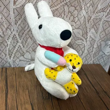 리사와 가스파르 봉제 인형 리사와 레오파드 아기