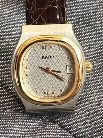 라도 3p다이아 여성용 쿼츠 시계 작동품