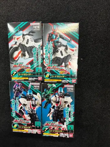 새상품 조동 가면라이더 젯츠 코드 제로이더 바이크 & 인간형 세트