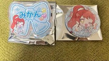 캐릭터 핀 프리파라 미캉 애니메이트 캔뱃지 네임뱃지 vol.2