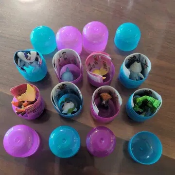 디지몬 원더캡슐 피규어 8개 세트