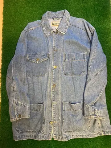 [ 90s 빈티지 ] AEROPOSTALE 데님 커버올 L