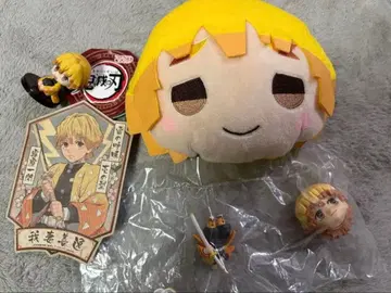 귀멸의 칼날 아가츠마 젠이츠 묶음 판매 봉제 인형 피규어 세트