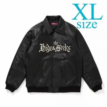 레어 XL HIDEANDSEEK x 니시우라 토오루 가죽 자켓