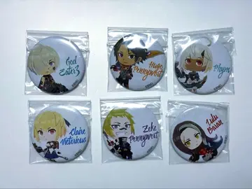 GOD EATER (갓 이터) 3 캔뱃지 6개 세트