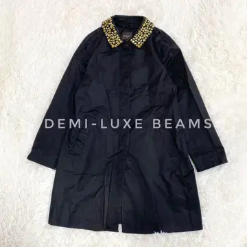 [ Demi-Luxe BEAMS ] 2WAY 비쥬 칼라 코트 ap1728