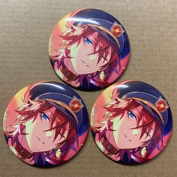 [ 익명 배송 ] 앙스타 Crazy:B 아마기 린네 셔플 캔뱃지 3점