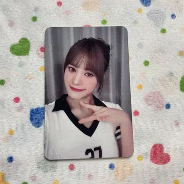 니나 출석 사전 녹화 NiziU 사녹 트레이딩 카드 HEARTRIS 올