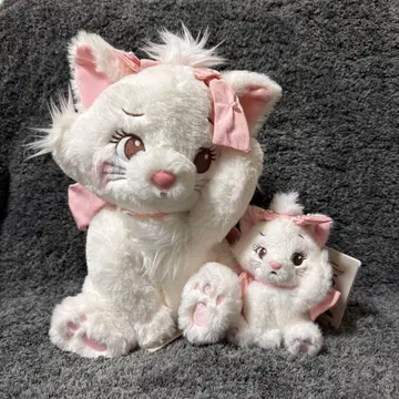 디즈니 스토어 마리 봉제 인형 봉제 인형 키체인 세트