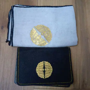 세키가하라 오타니 요시츠구 가몬 패스 케이스 교통카드 지갑 손수건