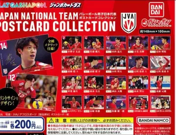 배구 남자 일본 대표 엽서 컬렉션 전 20종 세트